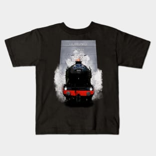 Legendary Scot 60103 Steam Engine Over The River Tamar Kids T-Shirt